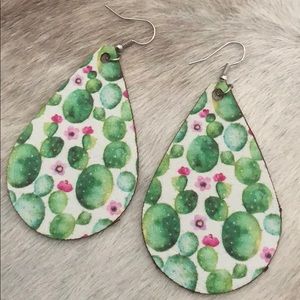 Cactus earrings